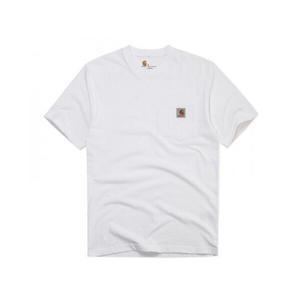 칼하트 포켓 반팔티 화이트 /반팔/ K87-WHT