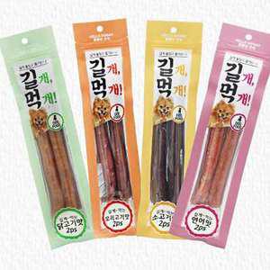 헬로도기 강아지오래먹는간식 오래먹는개껌 길개먹개 4종 세트