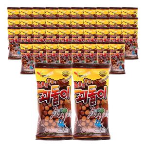 꾀돌이 40g 1박스 40개 사무실 학교 옛날대용량 과자
