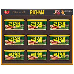 동원 리챔G9호 선물세트 / 햄 통조림 단체 추석 설 명절