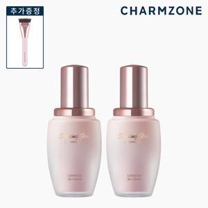 [매끈광채][참존] 샤이닝글로우 루미너스 비비크림 30ml 1+1 / 브러쉬 추가구성