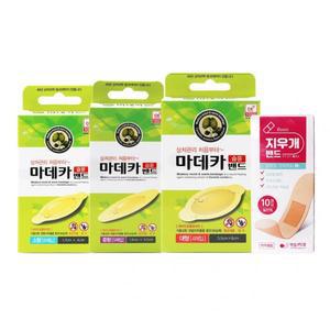 동국제약 마데카 습윤밴드 소형 6매 중형 5매 대형 4매 3종세트 마데카솔 성분함유 지우개밴드 10매