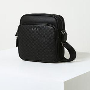 닥스 액세서리 24FW [미니크로스백][LOUIS DD][루이스] 블랙 DD 패턴 경판 소가죽 DBBA4F014BK