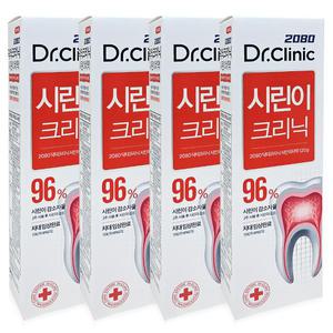 애경산업 2080 닥터크리닉 시린이 치약 120g 4개