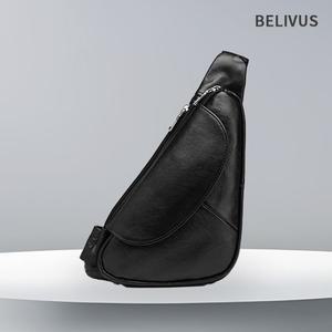 남자 슬링백 웨이스트백 가죽 크로스백 힙색 여행 미니가방 241VJI