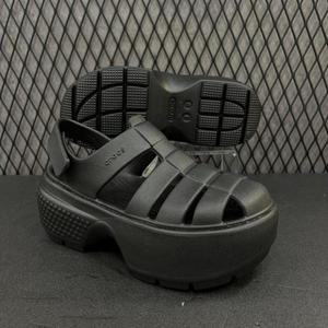 [크록스]_ HC02 스톰프 피셔맨 샌달 W STOMP FISHERMAN SANDAL WOMEN (220-260MM) / 8CM  (S16012107)