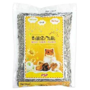 햄스터먹이 햄스터 해바라기씨 380g 1P 기니피그 먹이 밥 사료