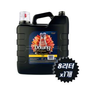 다우니 대용량 섬유유연제 다우니 퍼퓸 글로우 8L x1개 은은히 더 오래가는 진한백합향