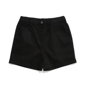 [내셔널지오그래픽키즈]K232GHP030 여아 숏 데님 팬츠 CARBON BLACK