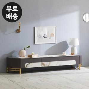 리노 와이드 세라믹 거실장 고급 tv장 티비다이(2100)