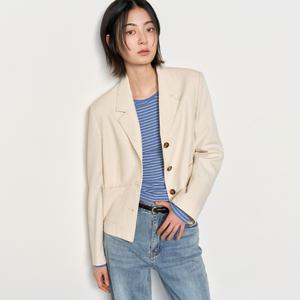 WOMAN 테일러드 숏 자켓 [IVORY] / WBE1L09509