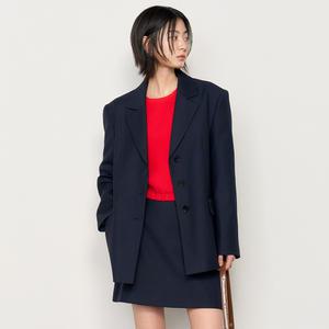 WOMAN 테일러드 루즈핏 자켓 [NAVY] / WBE1L55530