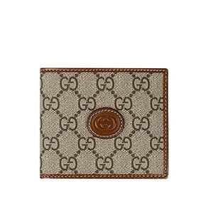 [로로모다] 구찌 CG 수프림 캔버스 인터로킹 남성 반지갑   671652-92TCG-8563
