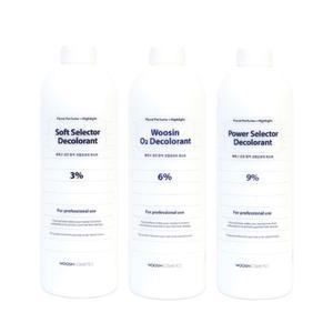 알앤비 오투 염색 산화제 탈색제 3% 6% 9% 1000ml