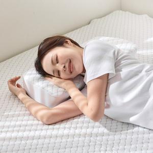 [리브맘] 프리미엄 듀라쿨 아이스냉감 3D 경추 메모리폼 베개