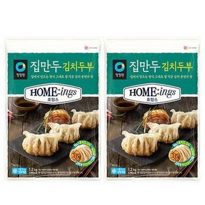 [청정원] 호밍스 집만두김치두부 1.2kg x2개