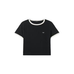 GUESS LADY SMEI CROP-FIT CREW TEE_링거 RO2K04C5