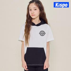 [키스포] 셀렉트후드반팔티_블랙