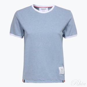 톰브라운 사이드 RWB 트리밍 링거 져지 반팔티 FJS133A J0043 480