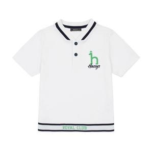 컬러블록 피케티셔츠(HUM22TR06M)