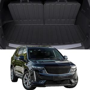 업그레이드 TPE 자동차 뒷 트렁크 매트 카고 트레이 Cadillac XT6 20-24 방