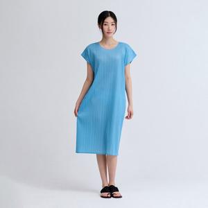 [플리츠미](의정부점)후렌치 박스 핏 원피스_EPOPS225004
