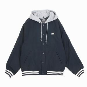 뉴발란스 UNI 바시티 후드 패딩 다운 남녀 공용 야구점퍼 NBNQFCO103-59 커플룩 90,95,100,105