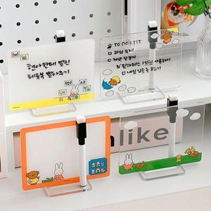 [일정문구] 미피 아크릴 와이드 메모보드