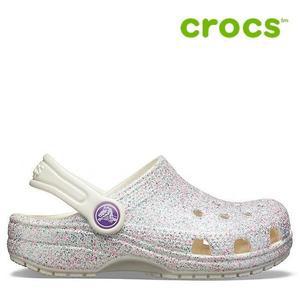 [하프클럽/] 아동 샌들 /D17- 205441-159 / Kids Classic Glitter Clog Oyster