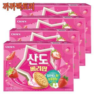 크라운 산도 베리팝 (16입)323g x 4케이스