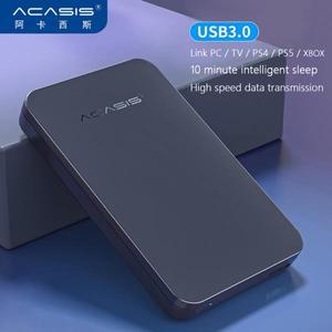 슈퍼 외장 하드 드라이브 디스크, ACASIS, USB 3.0 HDD 스토리지, PC, 맥, 태블릿, Xbox, 2TB, 500GB,