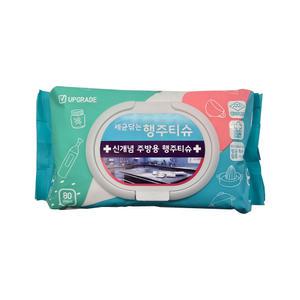 기본에 세균닦는 행주티슈 캡형 80매 x 15팩 (HI)