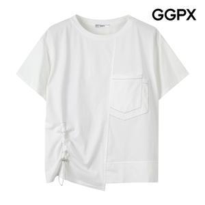 [롯데백화점]지지피엑스 원 스트링 스티치 포켓 반팔 티셔츠 (GP5TS040F)