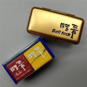 당구 초크 당구 초크, 금속 박스, 볼텍 당구 초크, 블루 당구 큐 스틱, 당구 액세서리, 상자당 2
