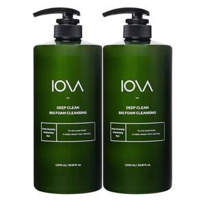 아이오나 딥클린 폼클렌징 대용량 1000ml x2개