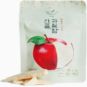 산골 과일참 통째로 사과칩 10g, 20개