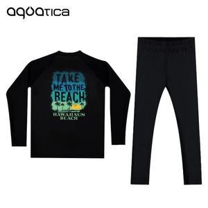 아쿠아티카 아동 래쉬가드 AQA390+워터레깅스 2피스(only one)