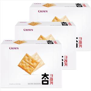 크라운 참크래커 280gx3개/2세트구매시 1000원DCX넉넉한 유통기한