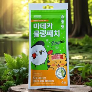 한화 쿨링패치 4매입 한화이글스 마데카 KBO