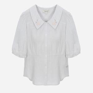 (여성)카라 자수 블라우스(T254MBL342W)