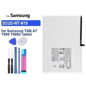 배터리 SWD-WT-N8 SCUD-WT-N19 T500 5100mAh-7040mAh 삼성 갤럭시 탭 A T295 T290 A7 10.4 (2020) SM-T500