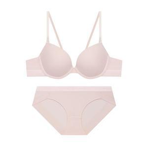 [국내매장판] 코데즈컴바인 INNERWEAR 베이직 라인포인트 에어로쿨 브라 햄팬티세트_라이트핑크 CEWRP381LP