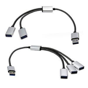 USB 수 3/2 2.0 암 케이블 어댑터, OTG 분배기 코드 변환기, 다중 허브