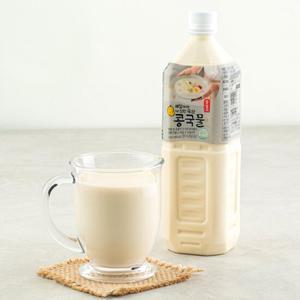 100% 국내산 백태로 만든 더 진한 콩국물 1000ml x 2병 HACCP 인증