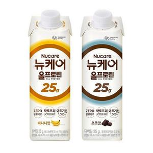 뉴케어 올프로틴 245ml (바나나x12개 + 초코x12개)