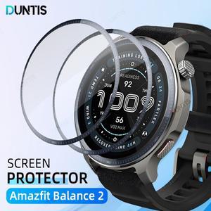 호환품 Amazfit Balance 2 용 20D 화면 보호기 긁힘 방지 필름 풀 패키징 액세서리