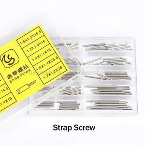 롤렉스 손목 밴드 스테인레스 스크류 핀 링크 액세서리 시계 수리   로드 세트 용 50/100pcs 스트랩 나사