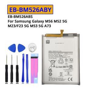 삼성 갤럭시 M56 M52 M23 F23 M53 5G A73 A23 M33 EB-BM526ABY BM526ABS 휴대 전화 배터리