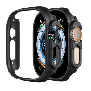 Apple Watch Series 9 8 7 Ultra 2 49mm 케이스 하드 PC 보호 커버 용 중공 프레임 범퍼