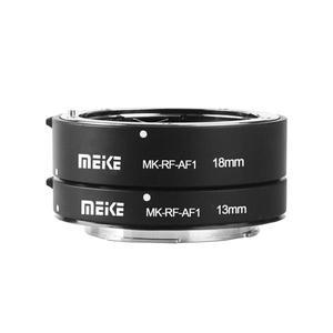 Meike MK-RF-AF1 금속 AF 매크로 확장 튜브 자동 초점 어댑터 링 13mm 18mm 캐논 EOS-R EOS-RF 시리즈